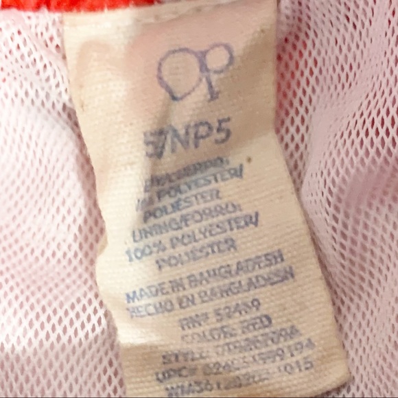 OP Ocean Pacific Anchor Print Lined Swim Trunks Board Short Elastic Waist Pocket - Picture 6 of 7